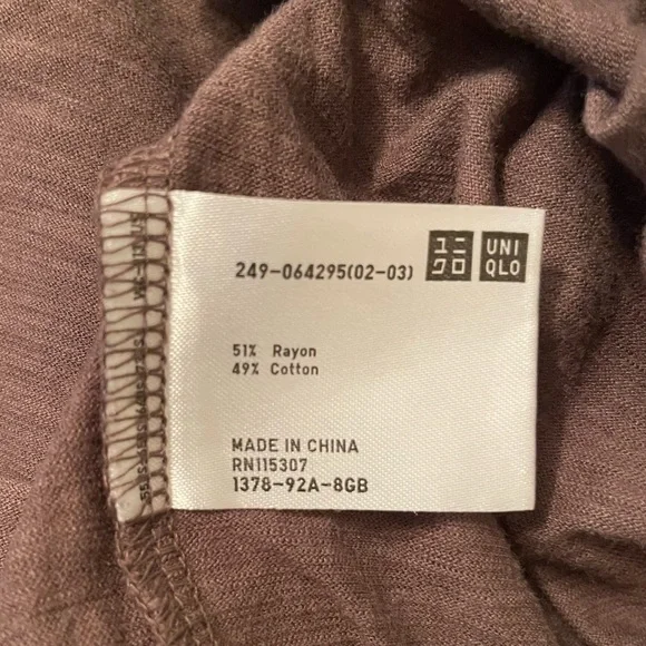 Velvet Brown strapless beach dress size large - Picture 5 of 5